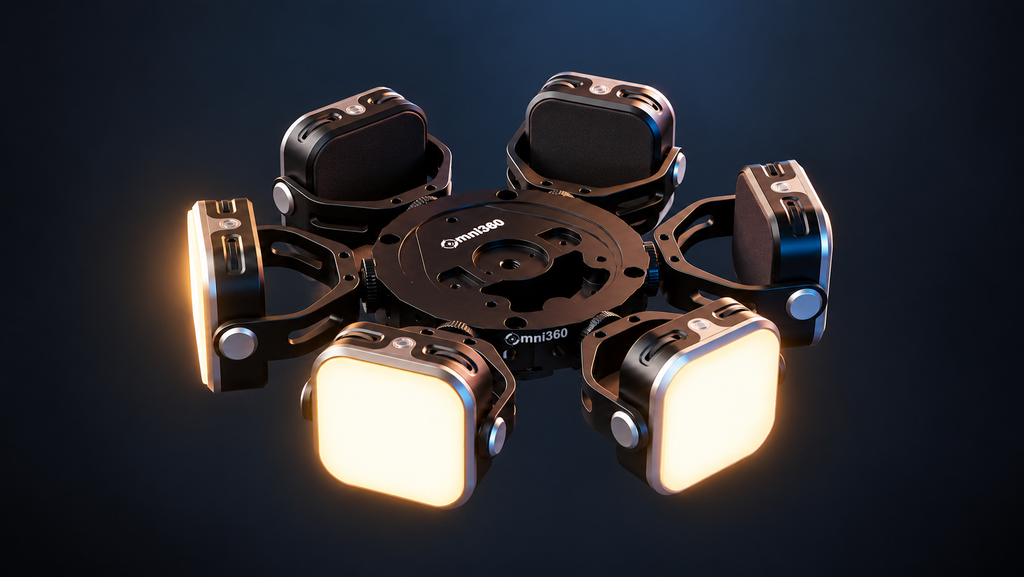 Hexagonal Omni360 Studio Light Ring