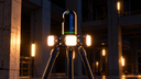 Cinematic Leica Scanner in Industrial Glow