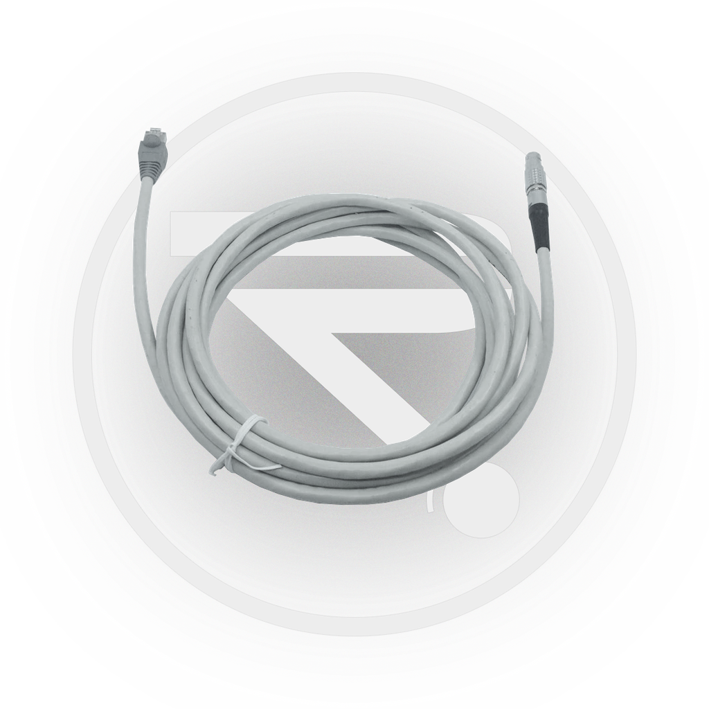 766567 - GEV228,ScanStation Pxx data cable,  2.5m, standard Ethernet Jack to Lemo (8 pin).  Connects ScanStation Pxx with Computer.